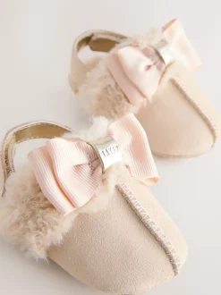Baker by Ted Baker os - Mules Padders bordées de fausse fourrure bébé fille Discount