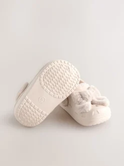 Next os - Chaussons sabots doublés de fausse fourrure