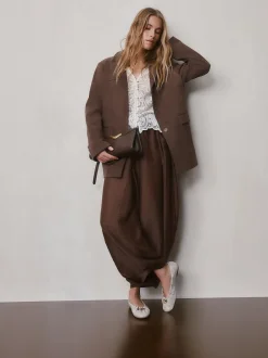 Next os - Chaussures plates Forever Comfort® en cuir à breloque froncée Best