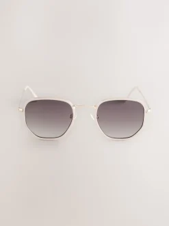 Next os - Lunettes de soleil rondes en métal Best