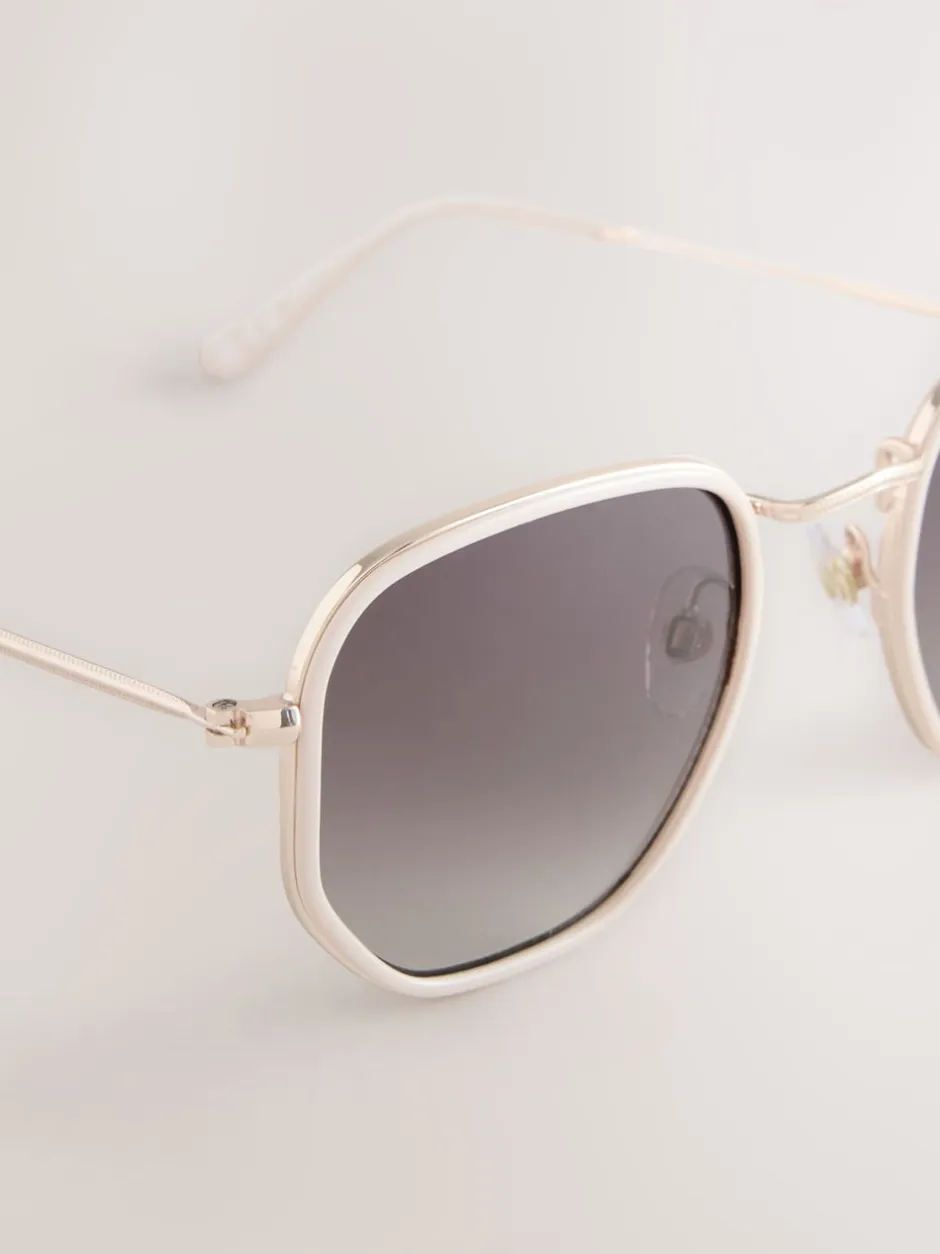 Next os - Lunettes de soleil rondes en métal Best