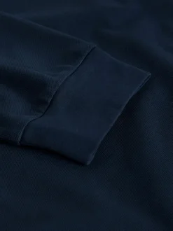 Next Ottoman bleu marine - Polo à liserés Sale