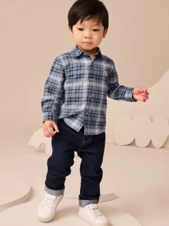 Next Ours bleu - Chemise Personnage Manches longues (3mois-7ans) Discount