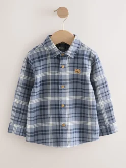 Next Ours bleu - Chemise Personnage Manches longues (3mois-7ans) Discount