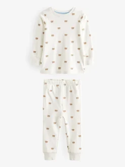 Next Ours bleu clair - Lot de 3 pyjamas Snuggle (9mois-6ans) Hot
