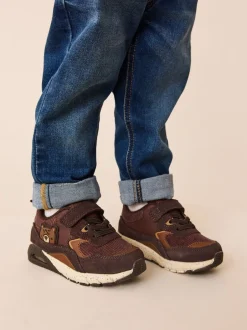 Next - Entraîneurs en dentelle élastique ours marron Sale