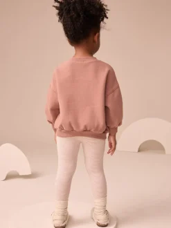 Next Ours rayé écru - Leggings embellis (3mths-7yrs) New