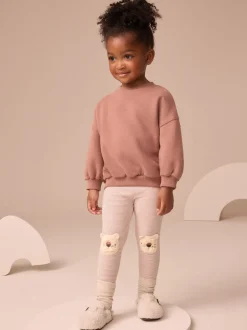 Next Ours rayé écru - Leggings embellis (3mths-7yrs) New