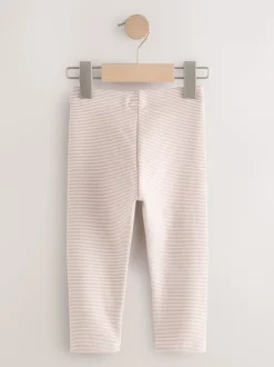 Next Ours rayé écru - Leggings embellis (3mths-7yrs) New