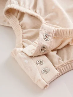 Next Ours rose brodé - Barboteuse Jersey Baby 3 Pack