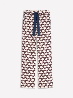 Boden Pantalon de pyjama en coton brossé Sale