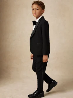 Reiss Pantalon de smoking rayé en satin Knightsbridge T New