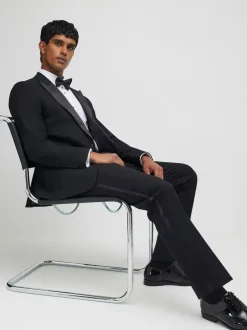 River Island Pantalon de smoking slim uni Online