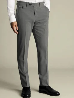 Charles Tyrwhitt Pantalon habillé en laine Online