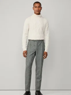 Hackett Pantalon Hack Glen à carreaux Peak Reiss noir