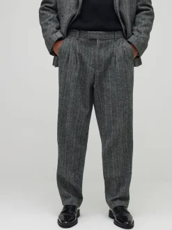 River Island Pantalon décontracté à chevrons