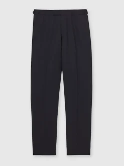 Reiss Pantalons de smoking Sinatra en jacquard de laine mélangée coupe classique