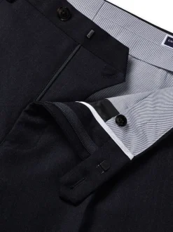 Charles Tyrwhitt Pantalons plissés extensibles en laine