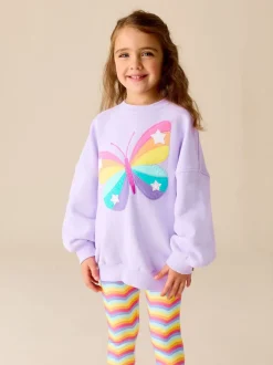 Little Bird by Jools Oliver Papillon Violet lilas - ensemble Pulls et Leggings 2 Pieces Outlet