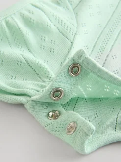 Next Pastels - Lot de 5 bodys pointelle à manches courtes pour bébé Sale