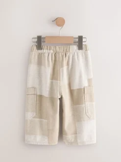 Next Patchwork de pierres - Ample Cargos à tirer 100% Cotton Jeans (3mths-7yrs) Outlet