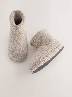 Next Peau de mouton neutre - Bottes Slipper New