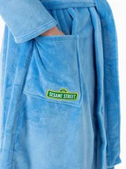 Vanilla Underground Peignoir à capuche Sesame Street Cookie Monster