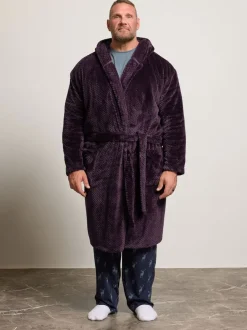 BadRhino Big & Tall Peignoir texturé à capuche Online