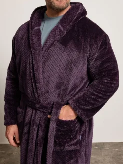 BadRhino Big & Tall Peignoir texturé à capuche Online