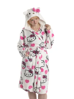 Vanilla Underground Peignoir de bain Hello Kitty à capuche Clearance