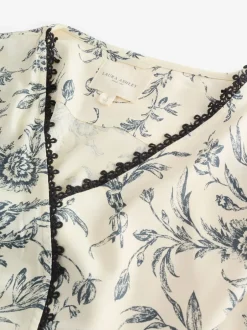 Laura Ashley Peignoir en viscose Outlet