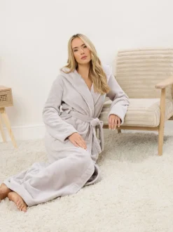 Long Tall Sally Peignoir Maxi en coton à capuche Best