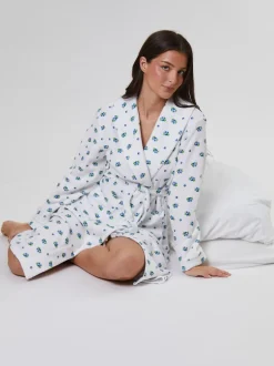 Loungeable Peignoir Blueberry imprimé léger Hot