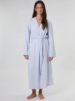 Loungeable Peignoir gaufré 100% coton Outlet