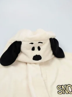 Vanilla Underground Peignoir Peanuts Snoopy à capuche