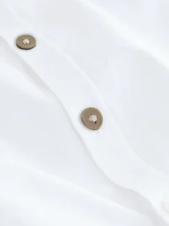 Next Personnage blanc - Chemise Oxford à manches longues (3mths-7yrs)