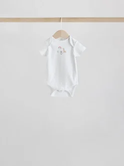 Next Personnage blanc - Combinaisons bébé à manches courtes Hot