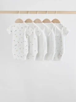 Next Personnage blanc - Combinaisons bébé à manches courtes Hot