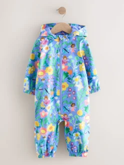 Next Personnage de fée bleu - Combinaison imperméable imprimée (6 mois-7 ans) Outlet