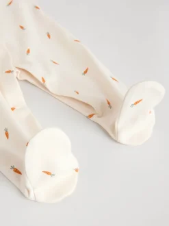 Next Personnage de Pâques jaune - 3 Pack Baby Sleepsuits (0mths-2yrs) Clearance