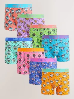 Next Personnage disco lumineux - - Boxers de boxer Lot de 8 Clearance