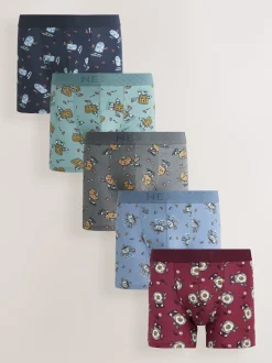 Next Personnage du petit-déjeuner - - Boxers de boxer Lot de 5 Outlet