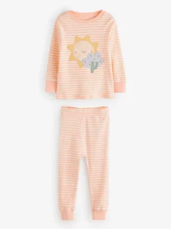 Next - Lot de 3 pyjamas Snuggle à manches longues (9mois-12ans) Personnage pastel Clearance