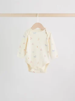 Next Personnage pastel multicolore - Lot de 5 bodies à manches longues pour bébé Outlet