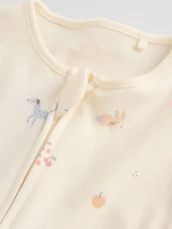 Next Personnage pastel multicolore - Dors-bien bébé à fermeture éclair bidirectionnelle (0-2ans) New