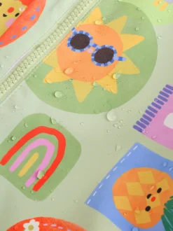 Next Personnage vert - Combinaison imperméable imprimée (6 mois-7 ans)