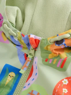 Next Personnage vert - Combinaison imperméable imprimée (6 mois-7 ans)