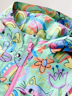 Next Personnage vert - Veste cagoule imperméable (6mois-7ans) Hot