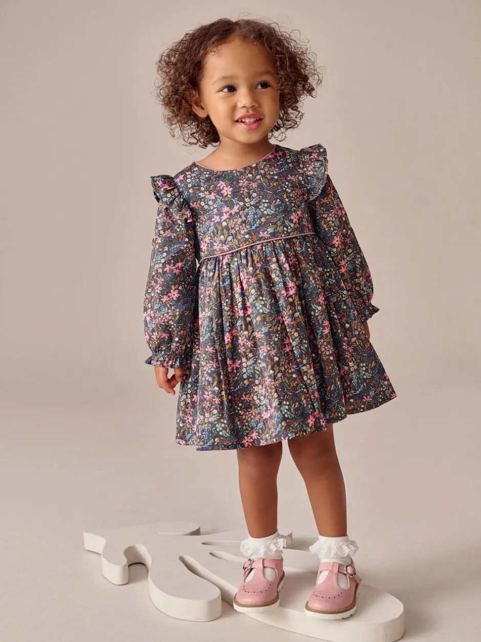 Next Petites fleurs multicolores - Robe à manches longues à volants (3mois8ans) Hot