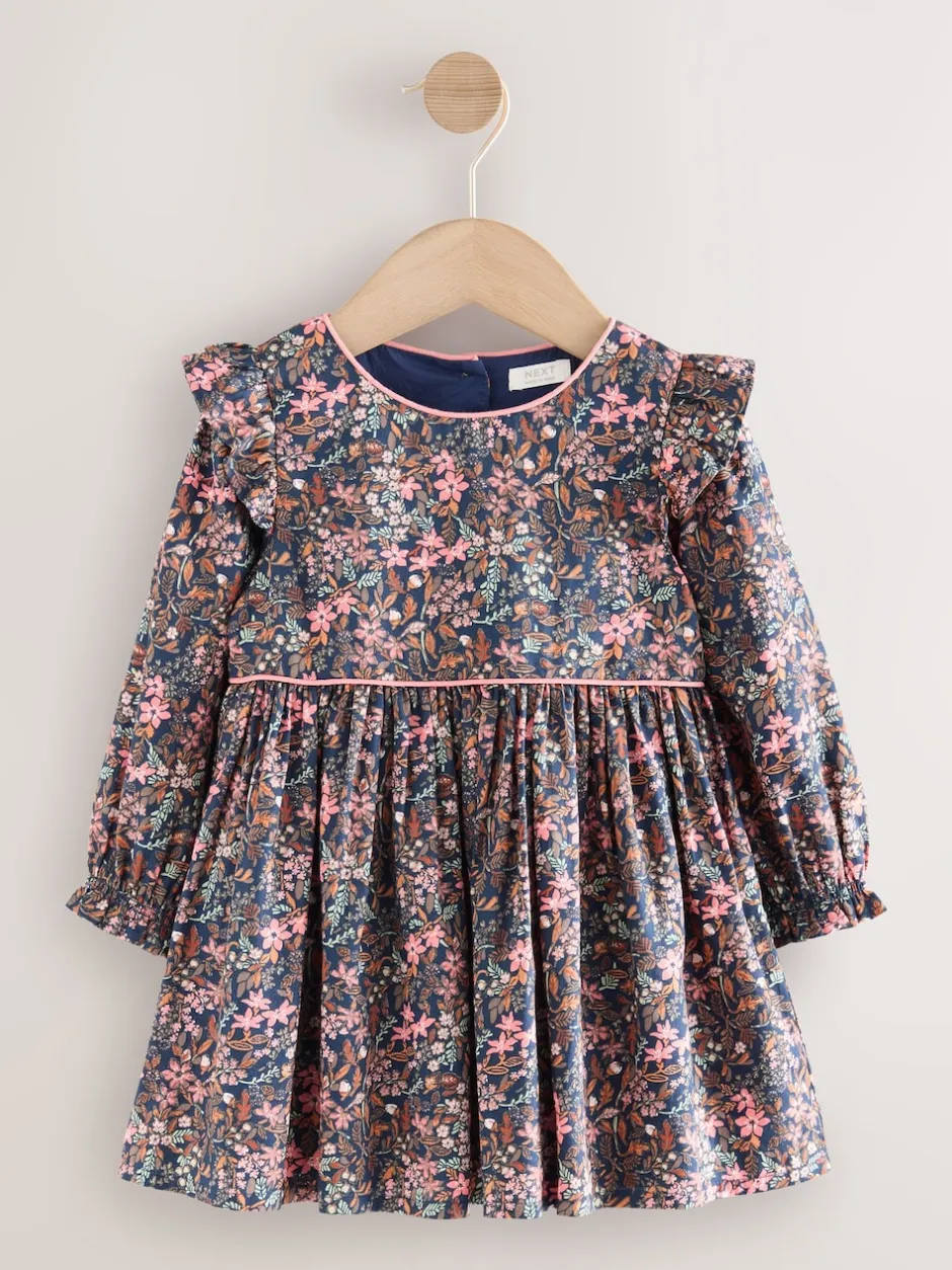 Next Petites fleurs multicolores - Robe à manches longues à volants (3mois8ans) Hot